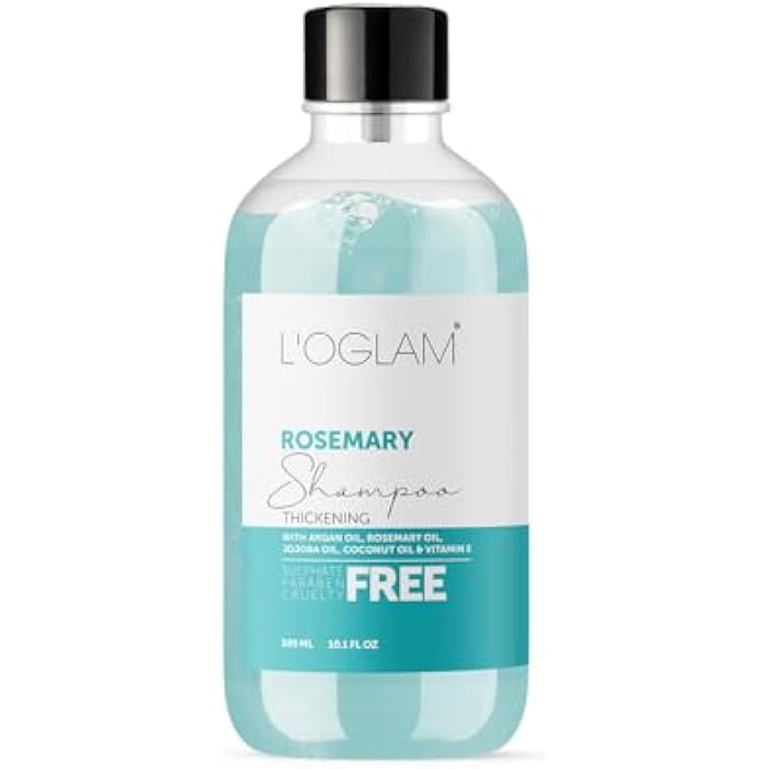 L'OGLAM Rosemary Sulphate Free Shampoo 300 ML